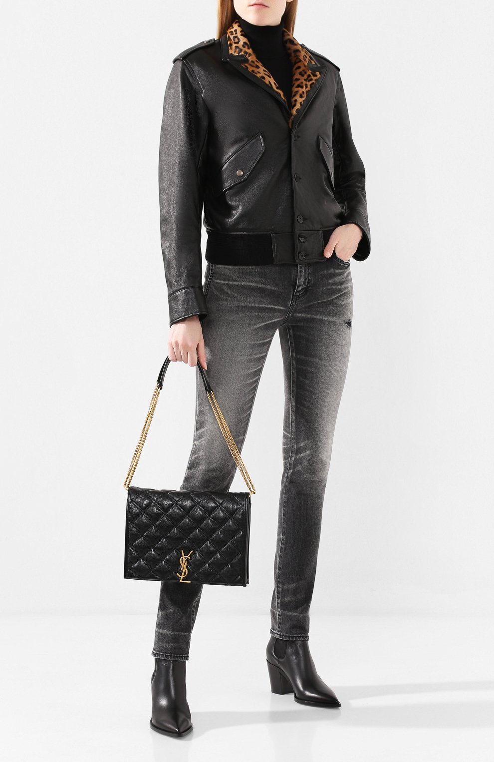 Сумка becky small  SAINT LAURENT, арт. 579607/1D319, фото 2