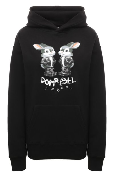 Женский хлопковое худи DOMREBEL, арт. MISSCHIEF/H00DIE