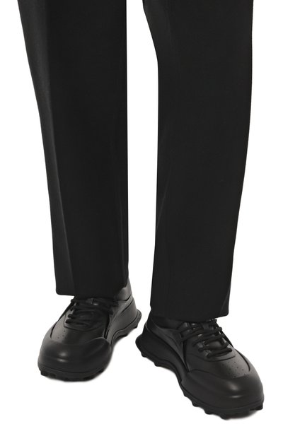 Кожаные кроссовки orb JIL SANDER, арт. J32WS0040/P6244, фото 3