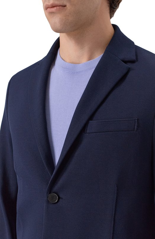 Хлопковый пиджак Harris Wharf London CL8P22PPQ/PPQ Синий  CL8P22PPQ/PPQ Фото 6