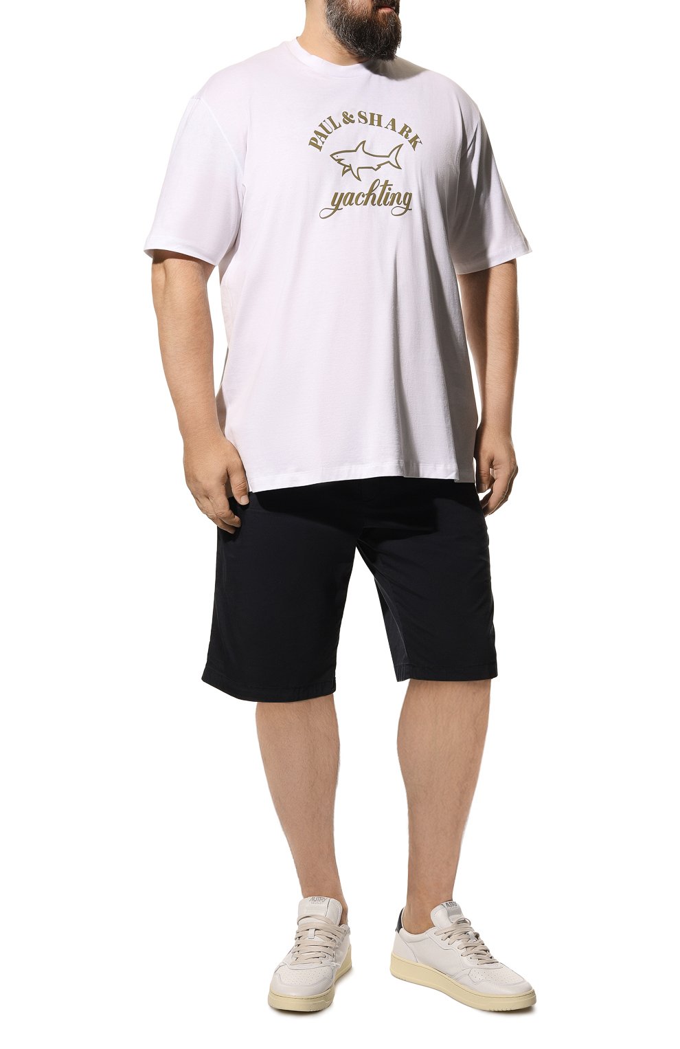 Хлопковые шорты PAUL&SHARK, арт. 23414027/I03/62-64, фото 2