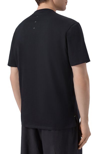 Хлопковая футболка PREMIATA черного цвета по цене 11200 руб., арт. PA1017, фото 4 Хлопковая футболка PREMIATA, арт. PA1017, фото 4