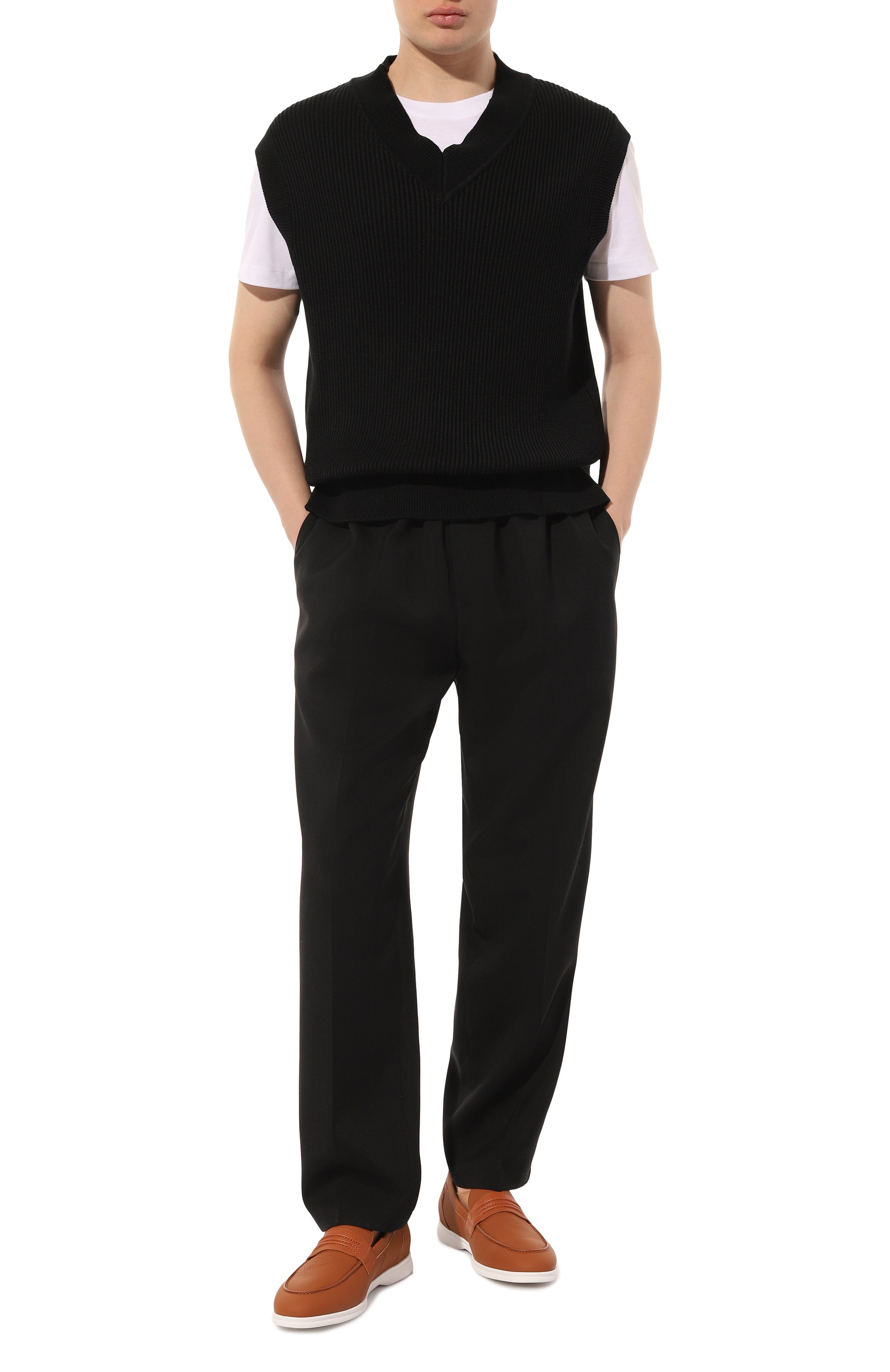 Кожаные лоферы ZILLI, арт. H0074AM1961VRUL01, фото 2