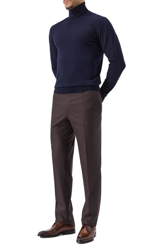 Шерстяная водолазка Dolce & Gabbana GXW05T/JCVZS Синий  GXW05T/JCVZS Фото 2