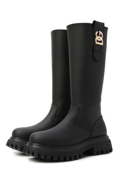 Кожаные сапоги DOLCE & GABBANA, арт. D11344/A6L69/27-36