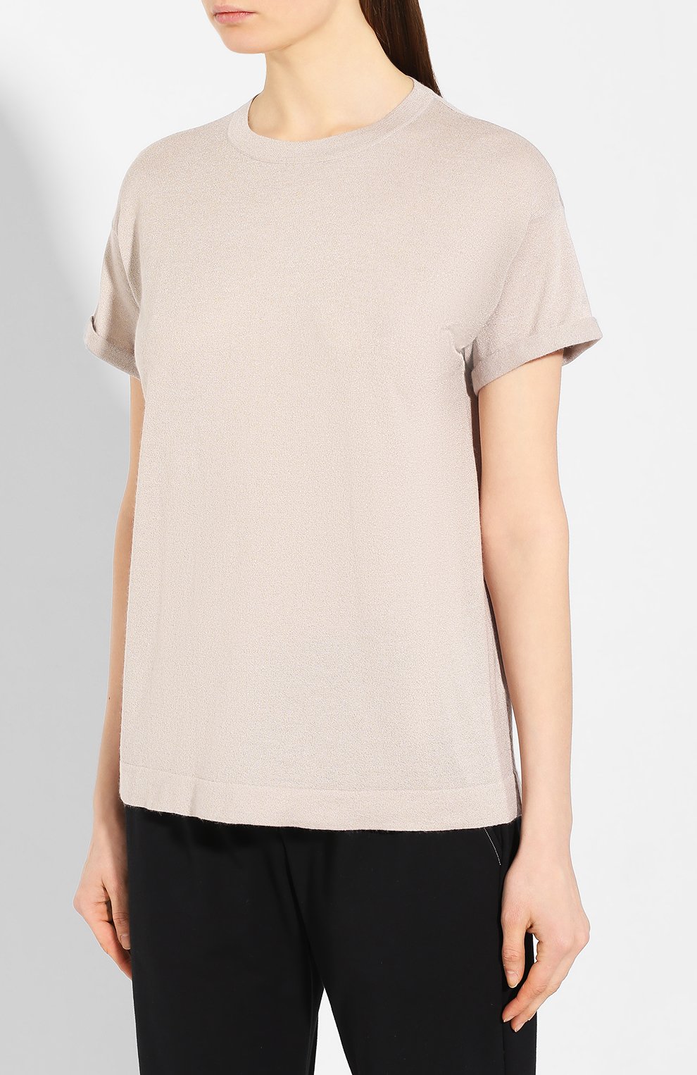 Пуловер из кашемира и шелка BRUNELLO CUCINELLI, арт. M41810000, фото 3