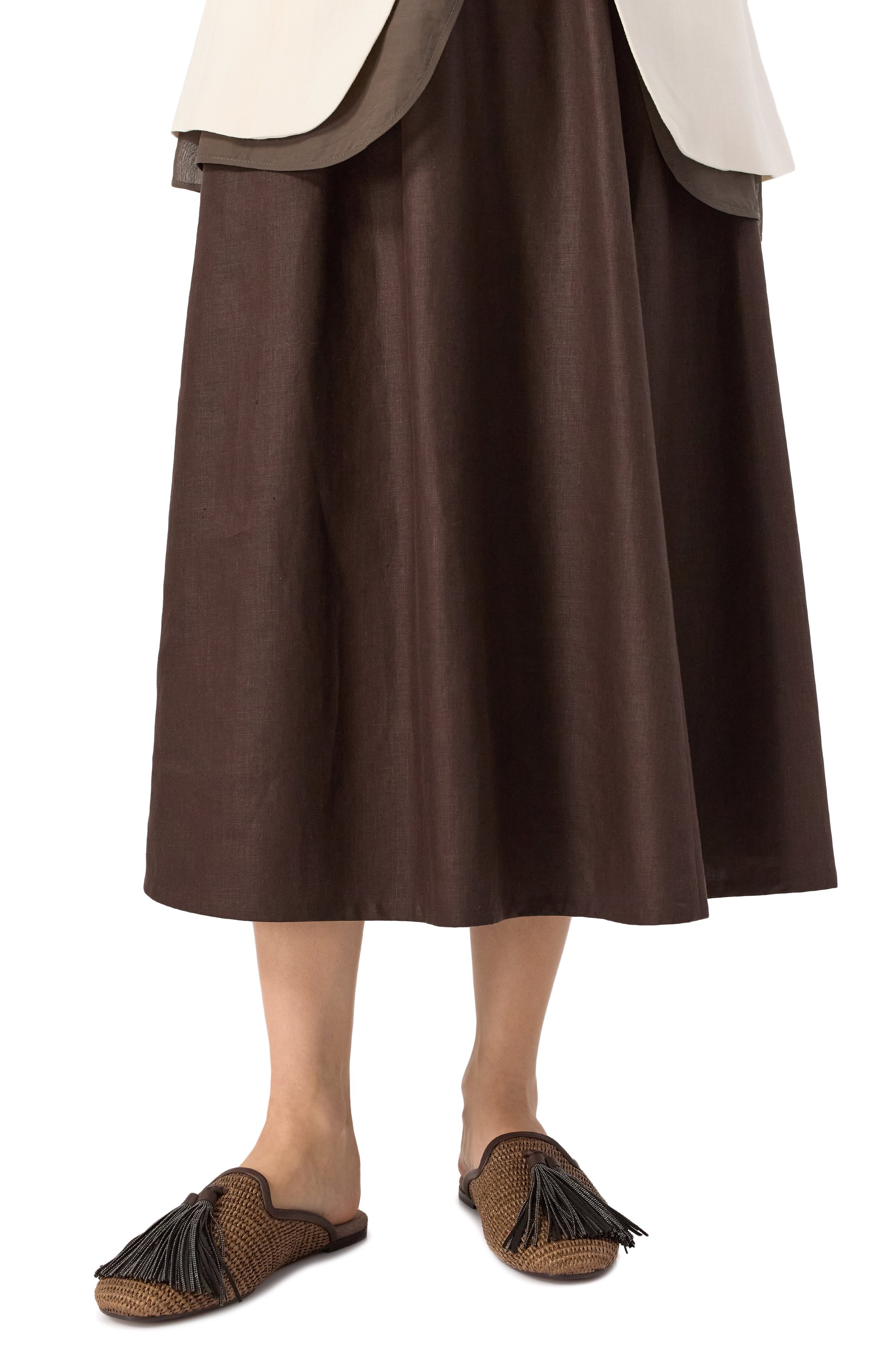 Текстильные сабо BRUNELLO CUCINELLI, арт. MZ39C2938, фото 3