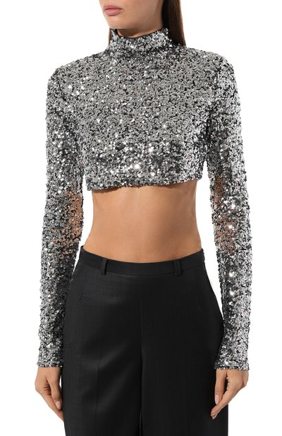 Топ с отделкой пайетками PATRIZIA PEPE, арт. 8M1548_A298, фото 3