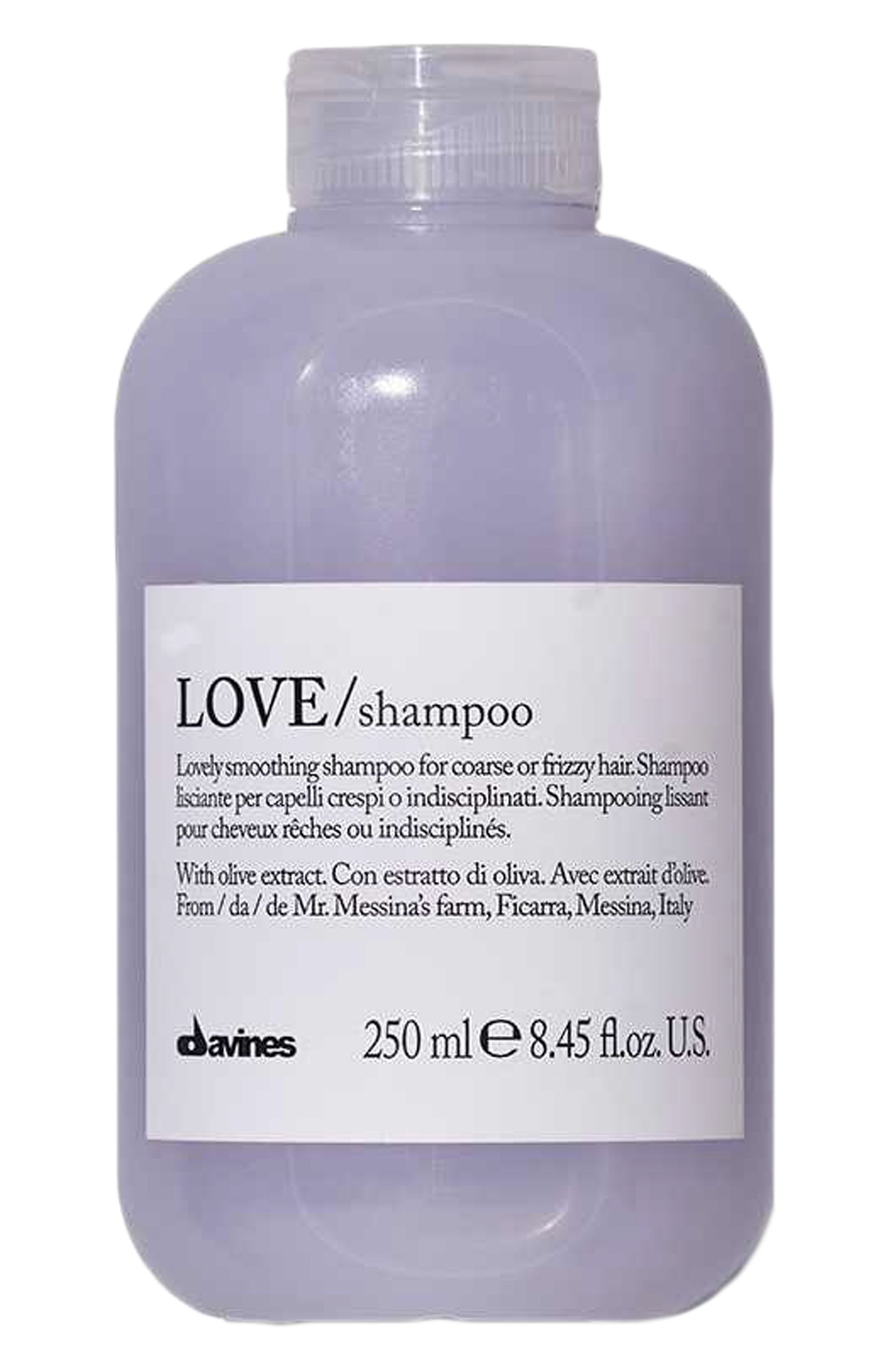 Шампунь для разглаживания завитка love smoothing (250ml) DAVINES, арт. 75586, фото 1