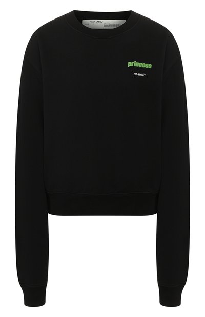 Женский хлопковый свитшот OFF-WHITE, арт. 0WBA026R200031011041