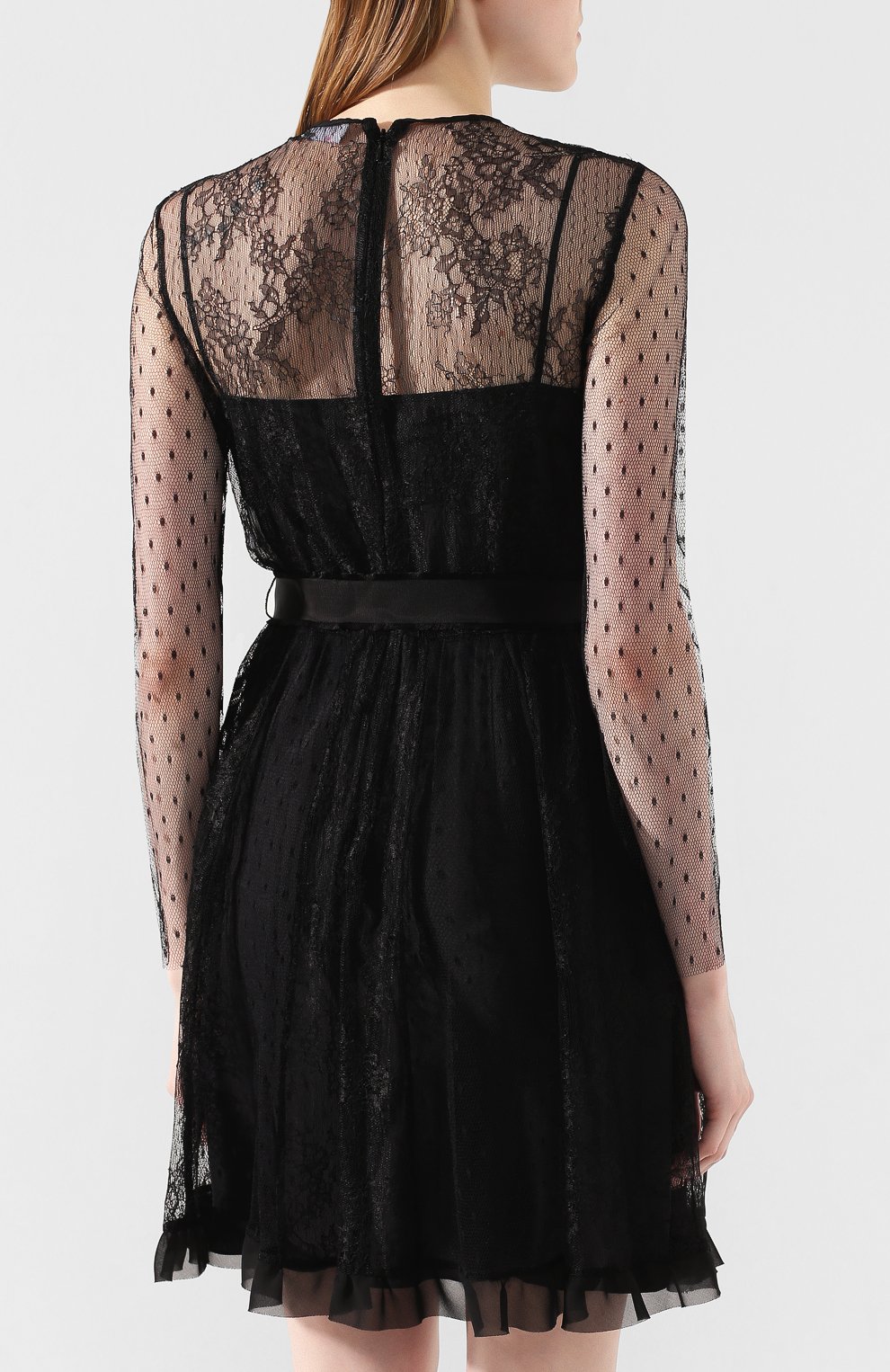 Платье REDVALENTINO черного цвета по цене 103500 руб., арт. SR0VAJ10/4JE, фото 4 Платье REDVALENTINO, арт. SR0VAJ10/4JE, фото 4