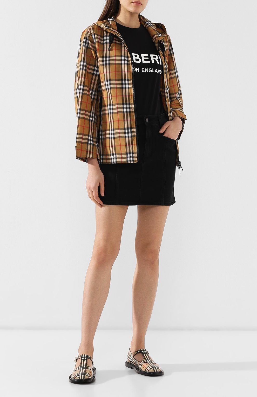 Кожаные сандалии BURBERRY, арт. 8010911, фото 2