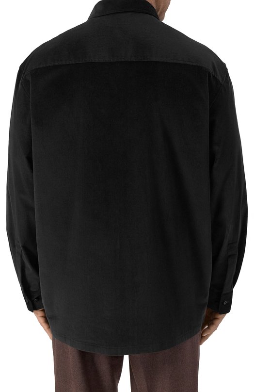 Вельветовая рубашка Zilli ZSSH01M016639010A Чёрный  ZSSH01M016639010A Фото 4