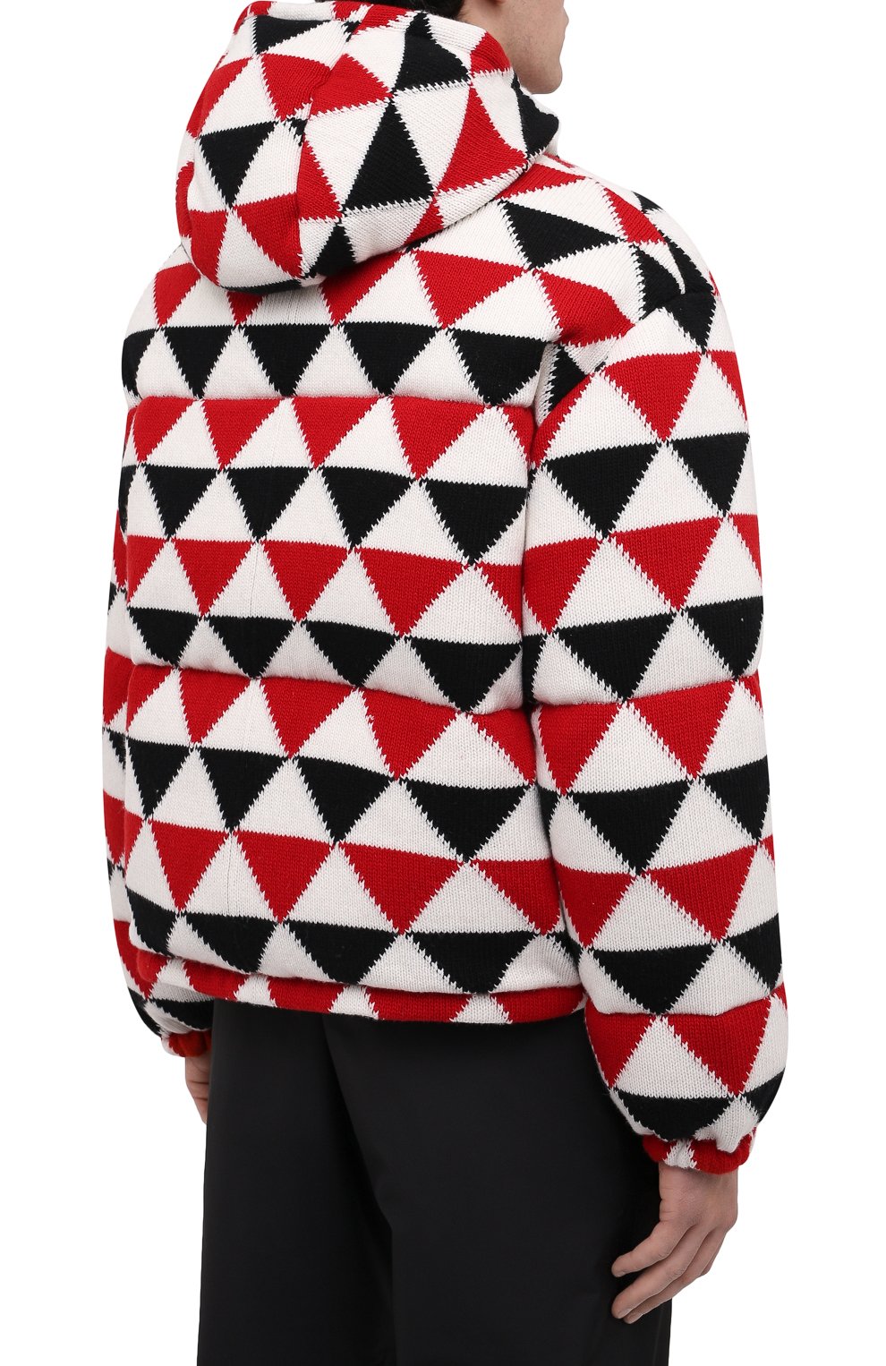 Пуховик из шерсти и кашемира PRADA, арт. SGC016-10PC-F0N98-212, фото 4