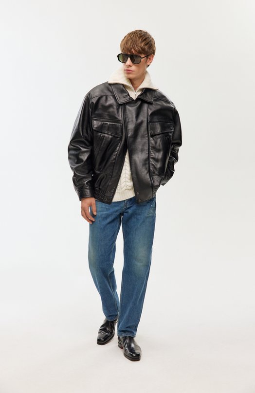 Кожаные сапоги Brando Santoni MCBG19174BJ1GNTG Чёрный  MCBG19174BJ1GNTG Фото 7