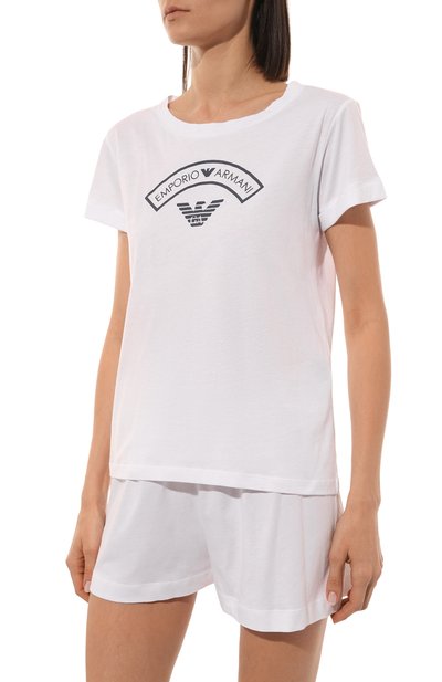 Хлопковая пижама EMPORIO ARMANI, арт. 164565/3R255, фото 3