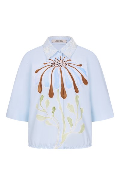 Женская хлопковая рубашка DOROTHEE SCHUMACHER, арт. 448106