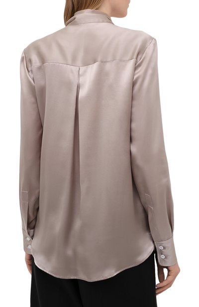 Шелковая блузка KITON, арт. D38455K03337, фото 4