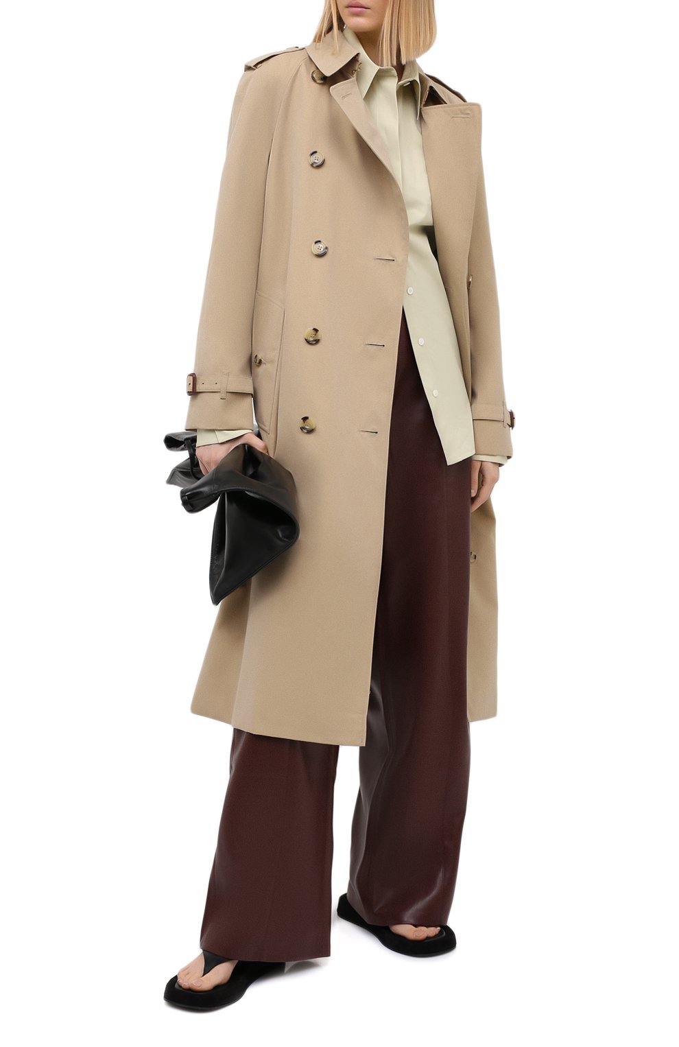 Хлопковый тренч waterloo BURBERRY, арт. 8028016, фото 2