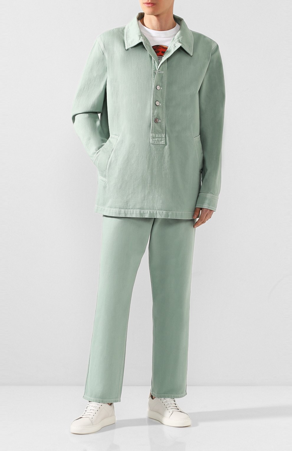 Джинсовая рубашка JACQUEMUS, арт. 205DE05/41530, фото 2