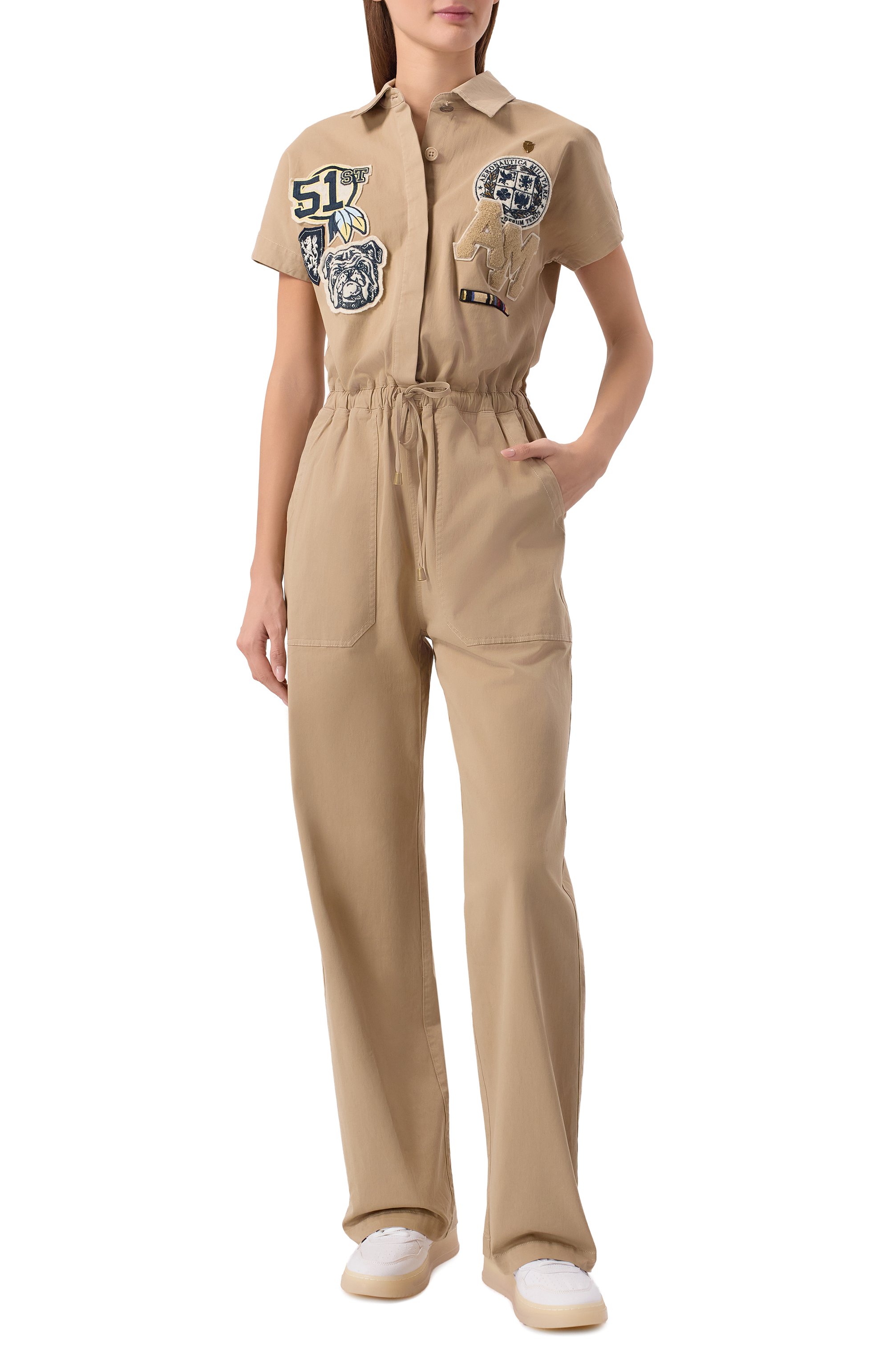 Хлопковый комбинезон AERONAUTICA MILITARE, арт. TU0162DCT04273, фото 2