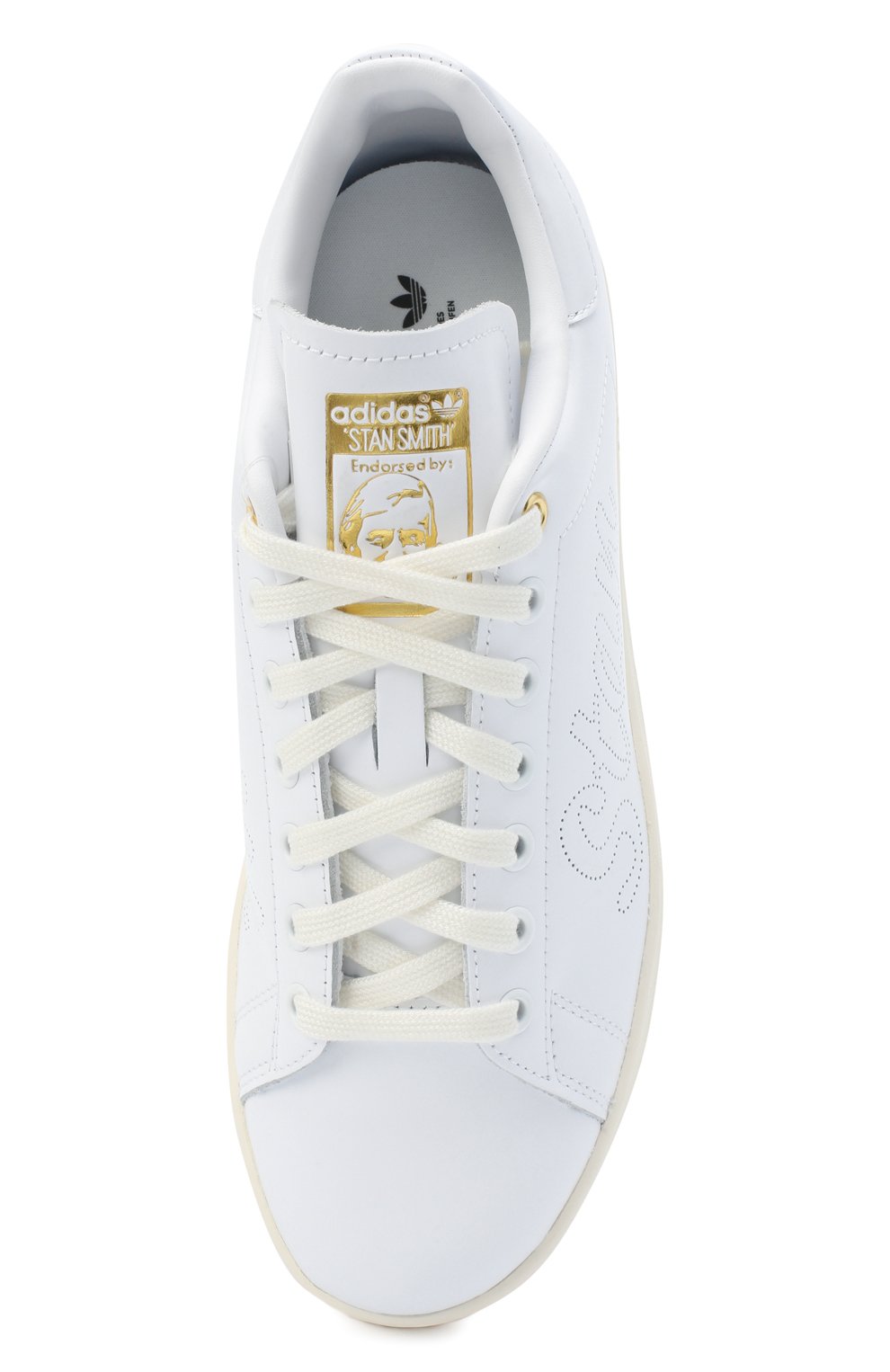 Кожаные кеды stan smith ADIDAS ORIGINALS, арт. FW2591, фото 5
