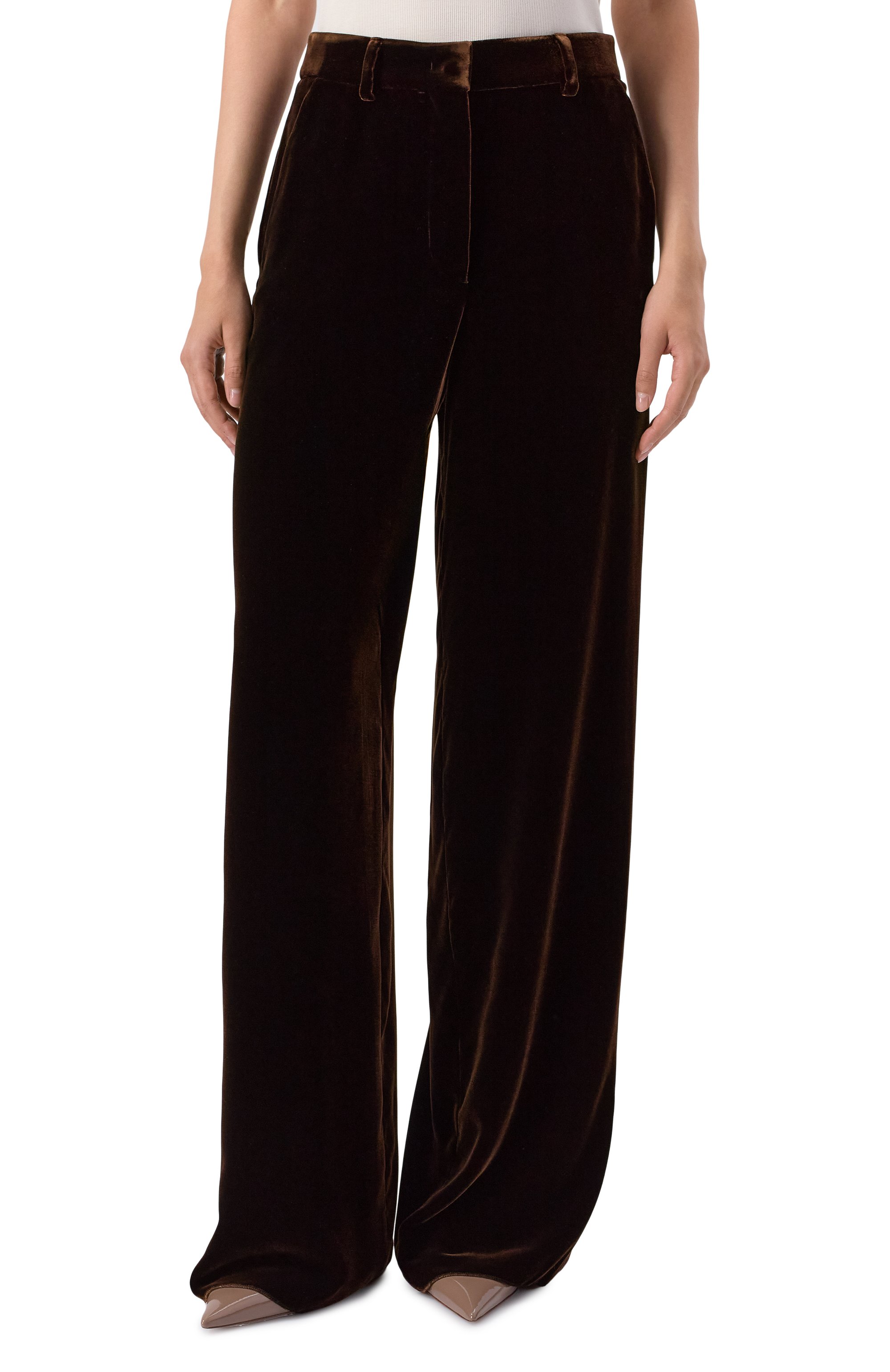 Бархатные брюки GIORGIO ARMANI, арт. GW001563/TE10831, фото 3