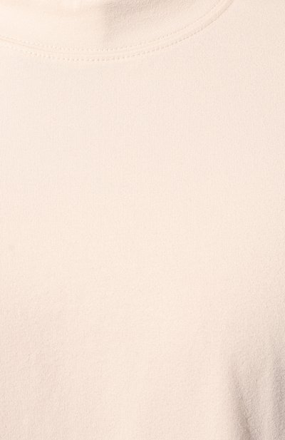 Хлопковая футболка CIRCOLO 1901 кремового цвета по цене 13300 руб., арт. CN4034, фото 5 Хлопковая футболка CIRCOLO 1901, арт. CN4034, фото 5