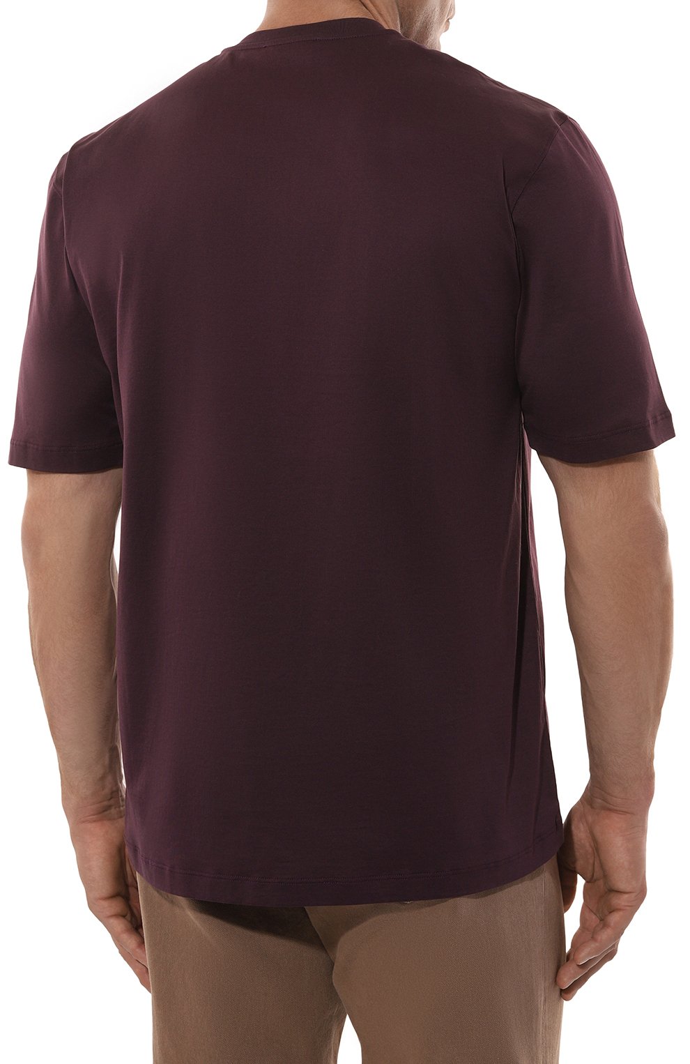 Хлопковая футболка ZILLI, арт. TSR001M0110VZSD00/62, фото 4