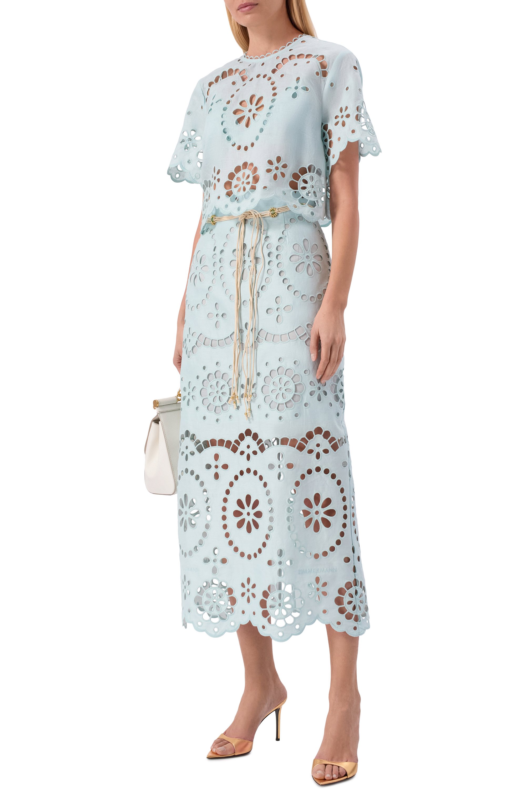 Льняная юбка ZIMMERMANN, арт. 6179SRS261, фото 2