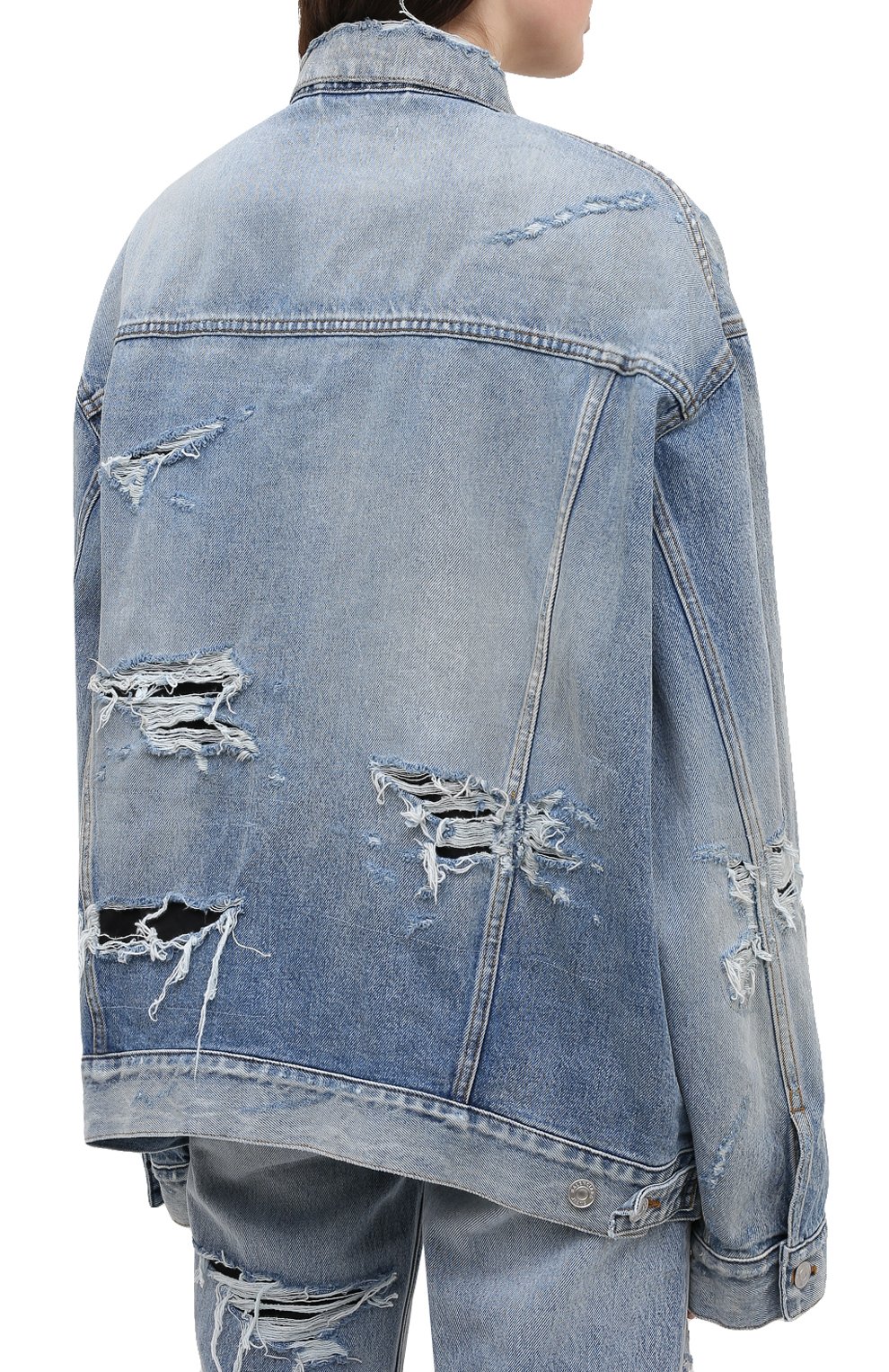 Джинсовая куртка BALENCIAGA, арт. 642904/TDW14, фото 4