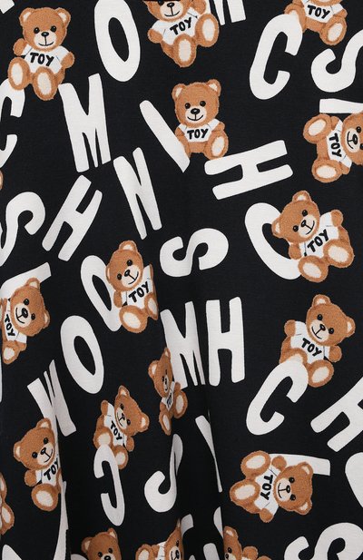 Хлопковое платье MOSCHINO, арт. HDV0CY/LBBB8/4-8, фото 3