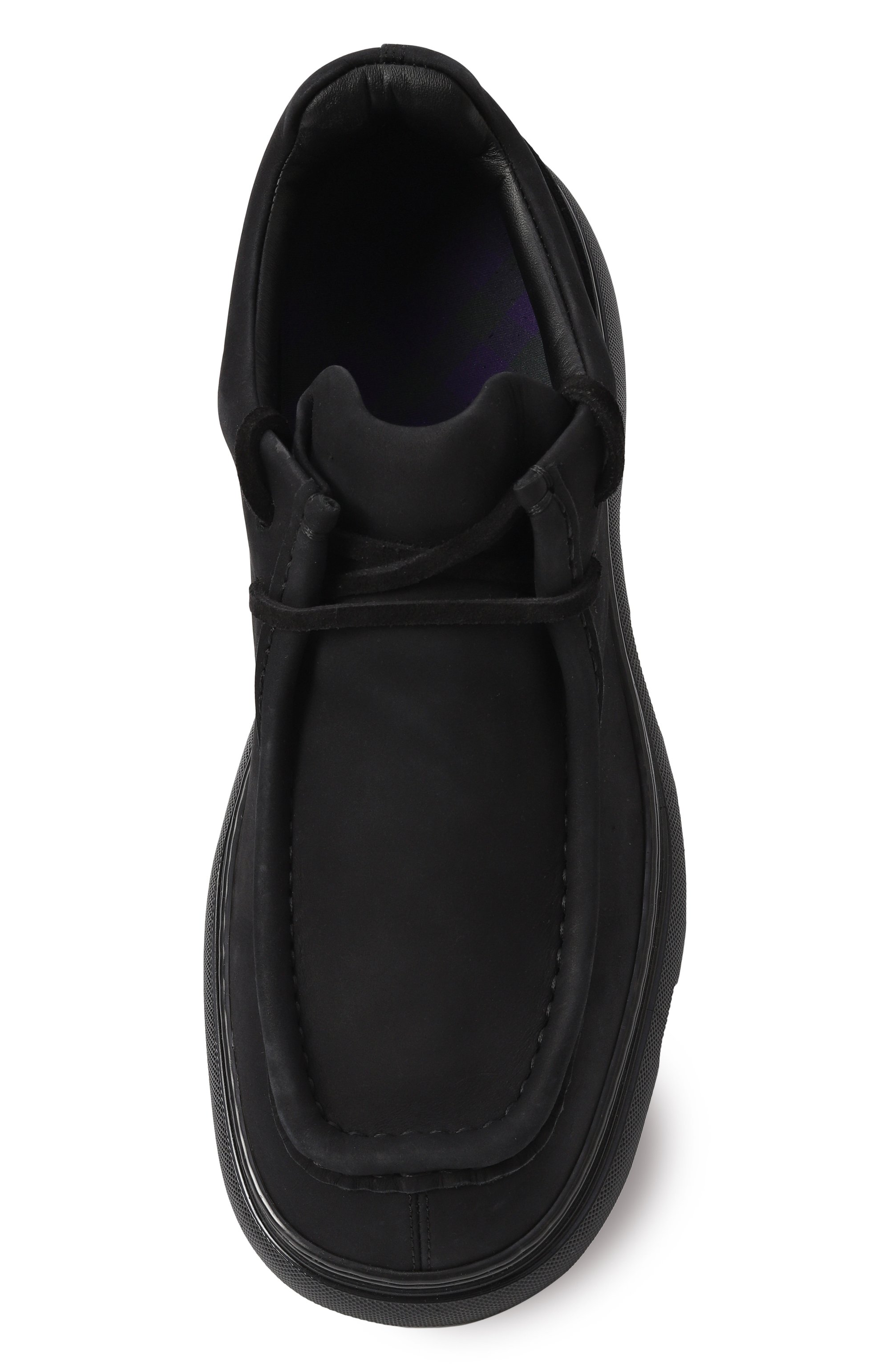 Ботинки creeper из нубука BURBERRY, арт. 8074534, фото 6