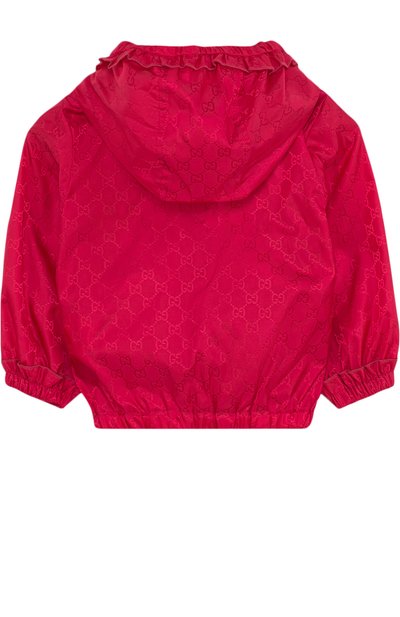 Ветровка с капюшоном и оборками GUCCI, арт. 503746/XBD60, фото 2