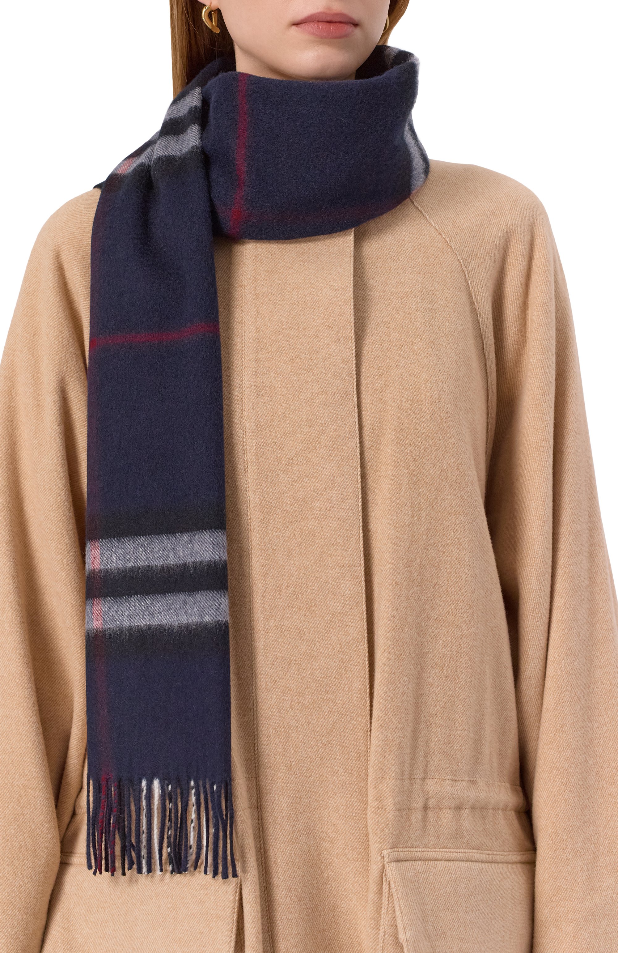 Кашемировый шарф BURBERRY, арт. 8112641, фото 3