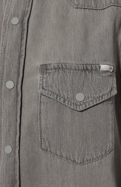 Джинсовая рубашка AG ADRIANO GOLDSCHMIED, арт. BIGB71216, фото 5