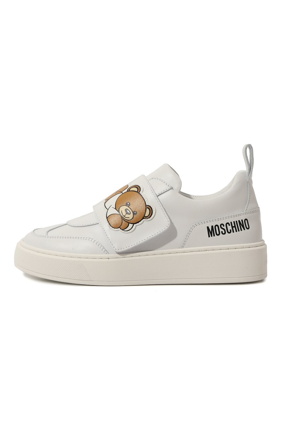 Кожаные кеды MOSCHINO, арт. 78704/VAR4/36-41, фото 2