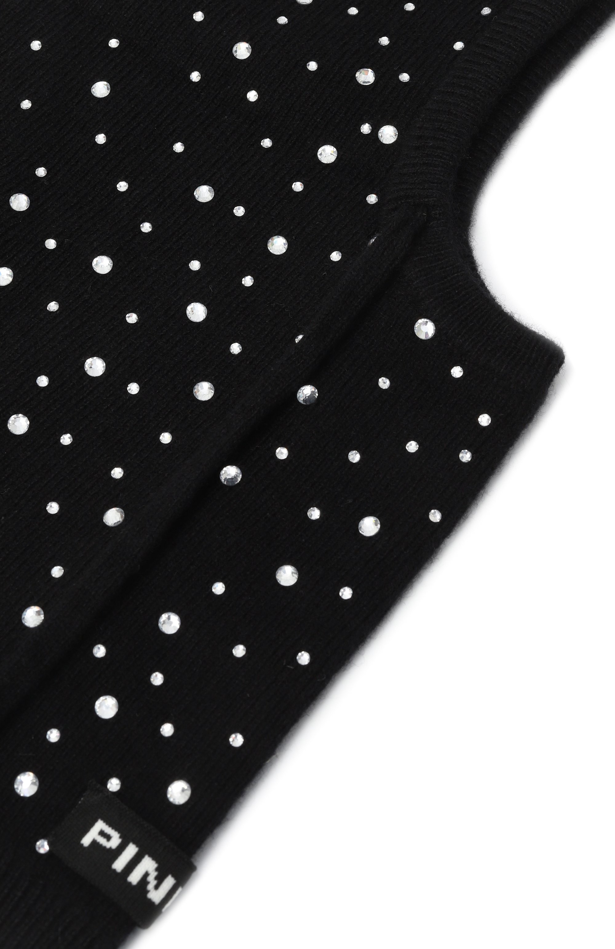 Шерстяной капор PINKO черного цвета по цене 15600 руб., арт. 106005/A2YY, фото 3 Шерстяной капор PINKO, арт. 106005/A2YY, фото 3