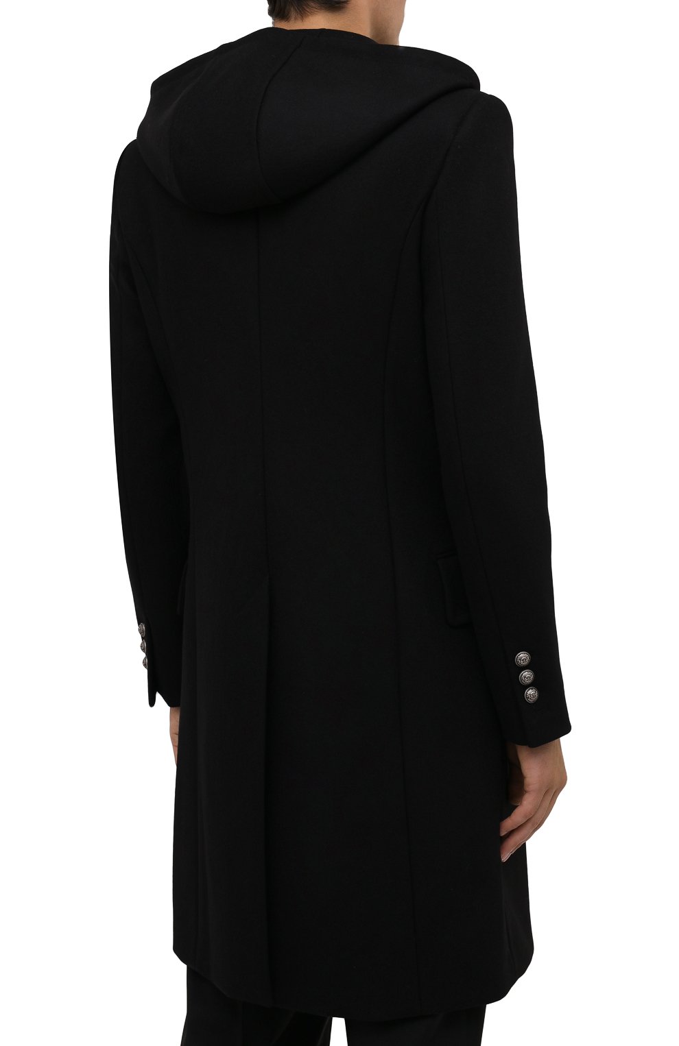 Пальто из шерсти и кашемира BALMAIN, арт. WH1UB001/T158, фото 4