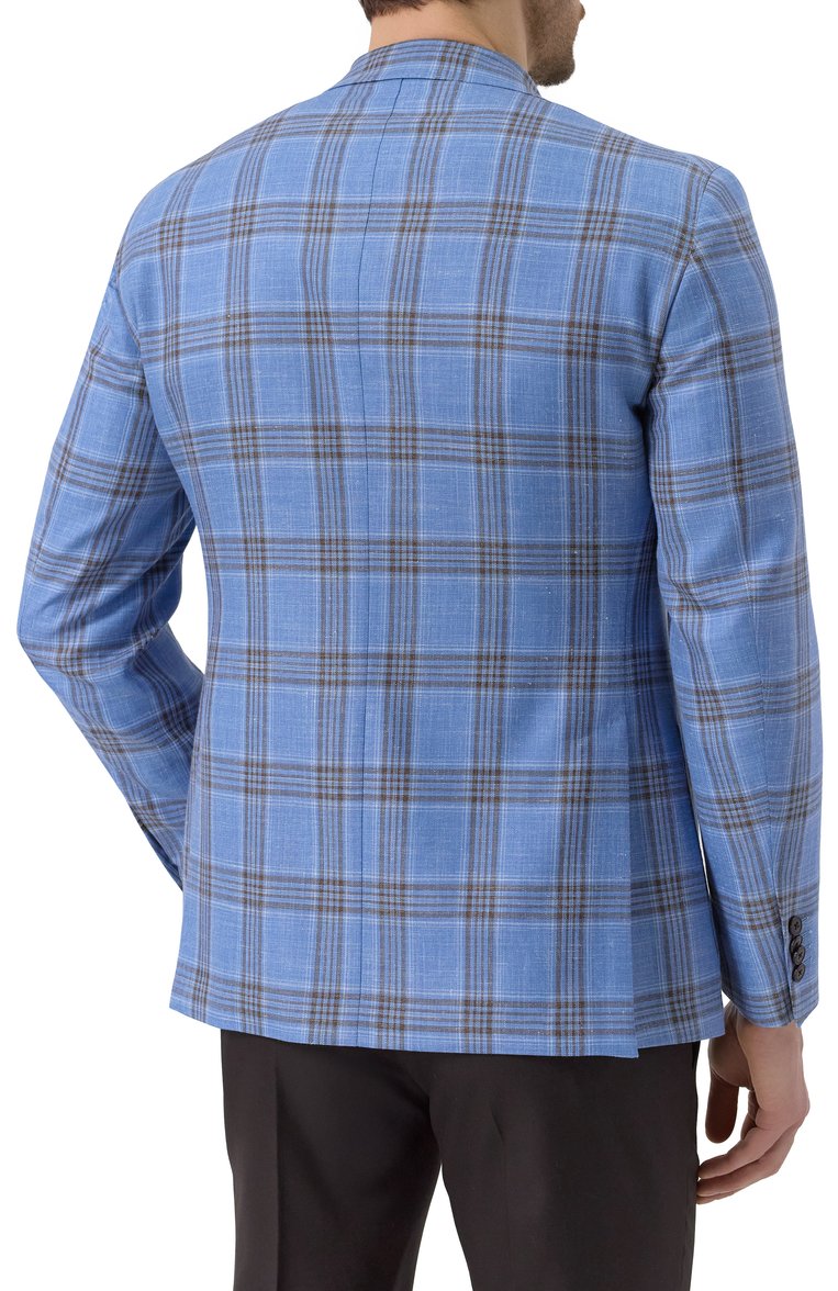 Пиджак из шерсти и шелка LUIGI BIANCHI, арт. 2564/52003, фото 6