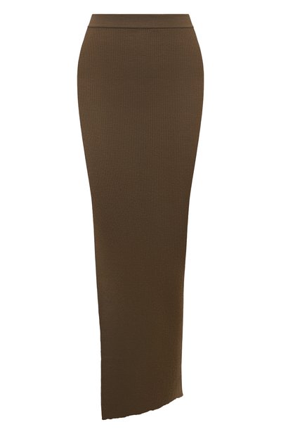 Женская шерстяная юбка RICK OWENS, арт. RP02D3634/RIBM