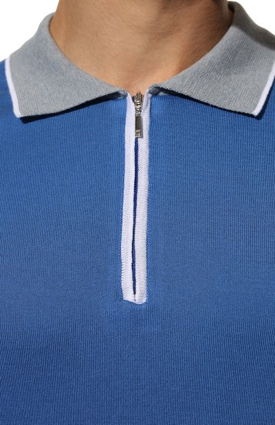 Хлопковое поло ANDREA CAMPAGNA, арт. P22-104, фото 5