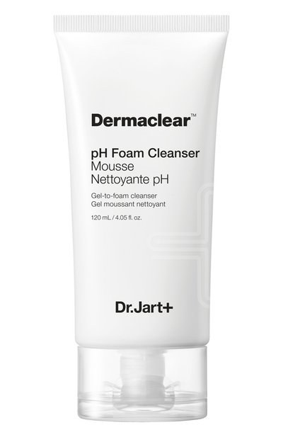 Женского гель-пенка для умывания глубокого очищения ph 5.5 dermaclear (120ml) DR.JART+, арт. 8809933611657