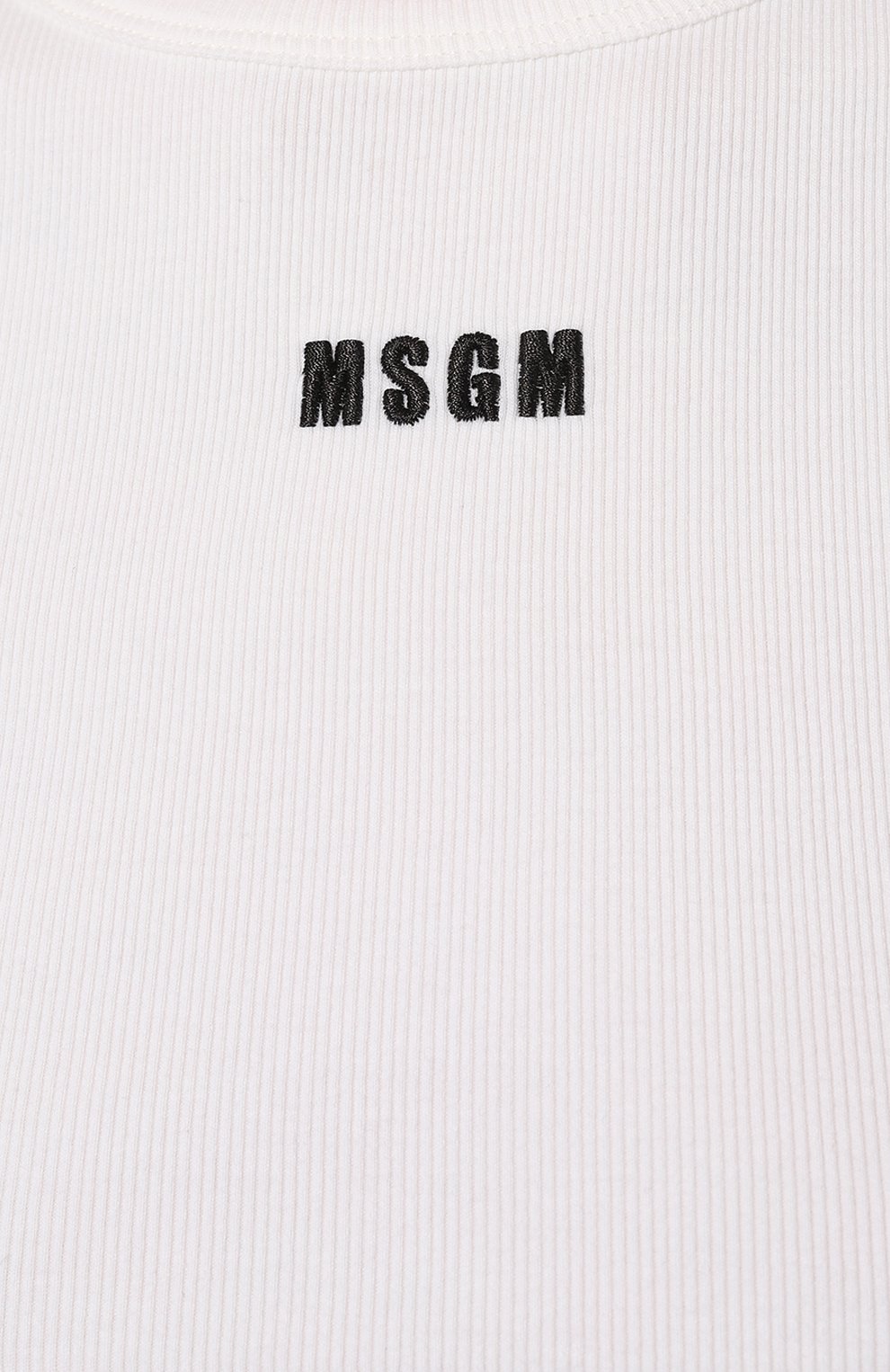Хлопковая майка MSGM, арт. 3441MDT67/237120, фото 5