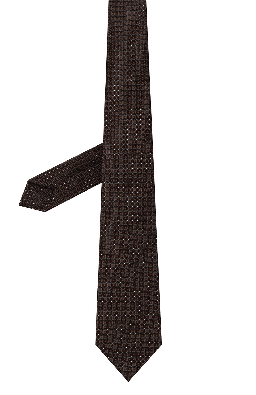 Галстук из шелка и шерсти KITON, арт. UCRVKPC08H35, фото 3