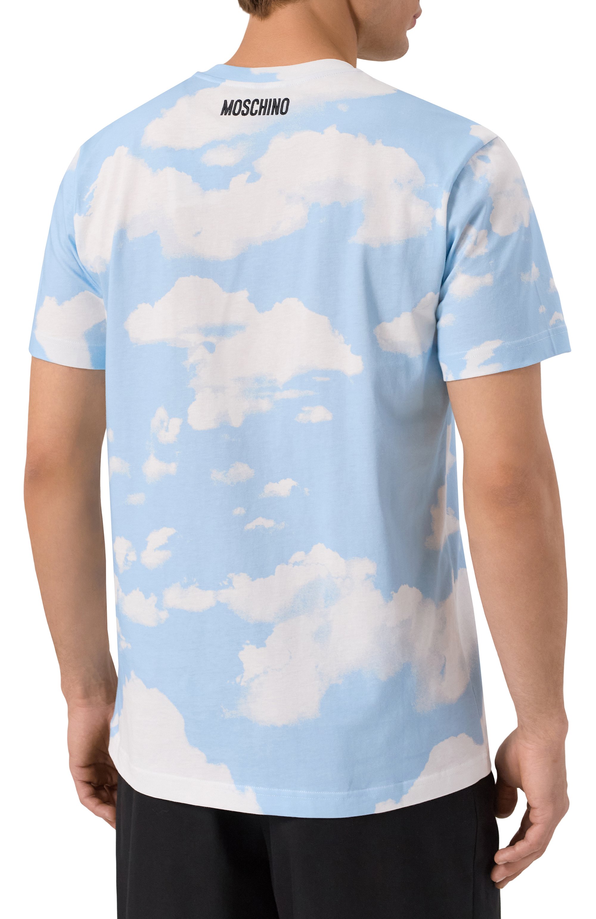 Хлопковая футболка MOSCHINO, арт. J0715/5241, фото 4