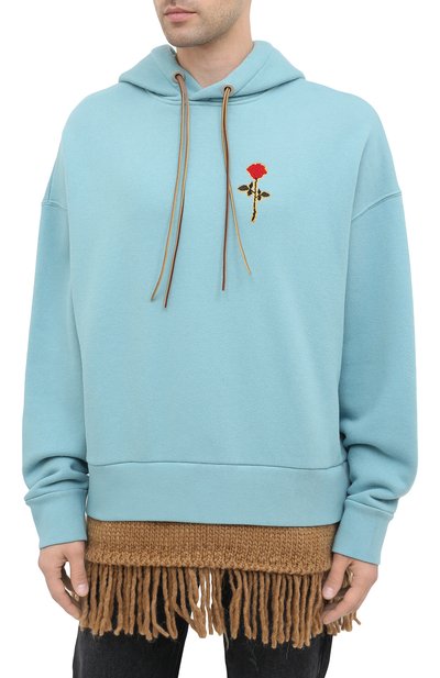 Хлопковое худи PALM ANGELS, арт. PMBB087E20FLE0015025, фото 4