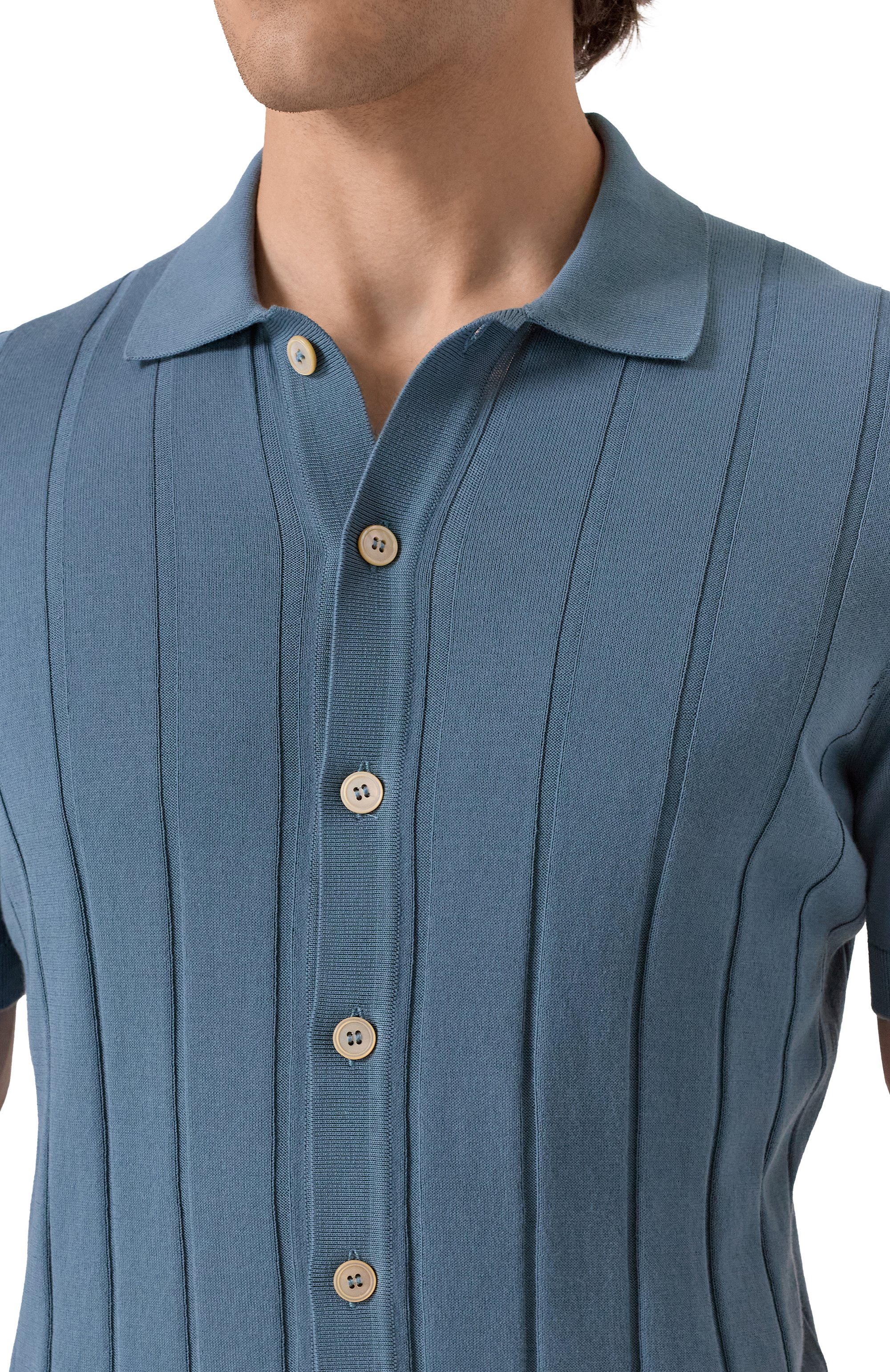 Хлопковая рубашка GRAN SASSO, арт. 57143/20634, фото 5