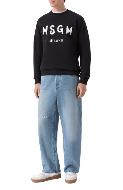 Хлопковый свитшот MSGM, арт. 2000MM513/300000, фото 2