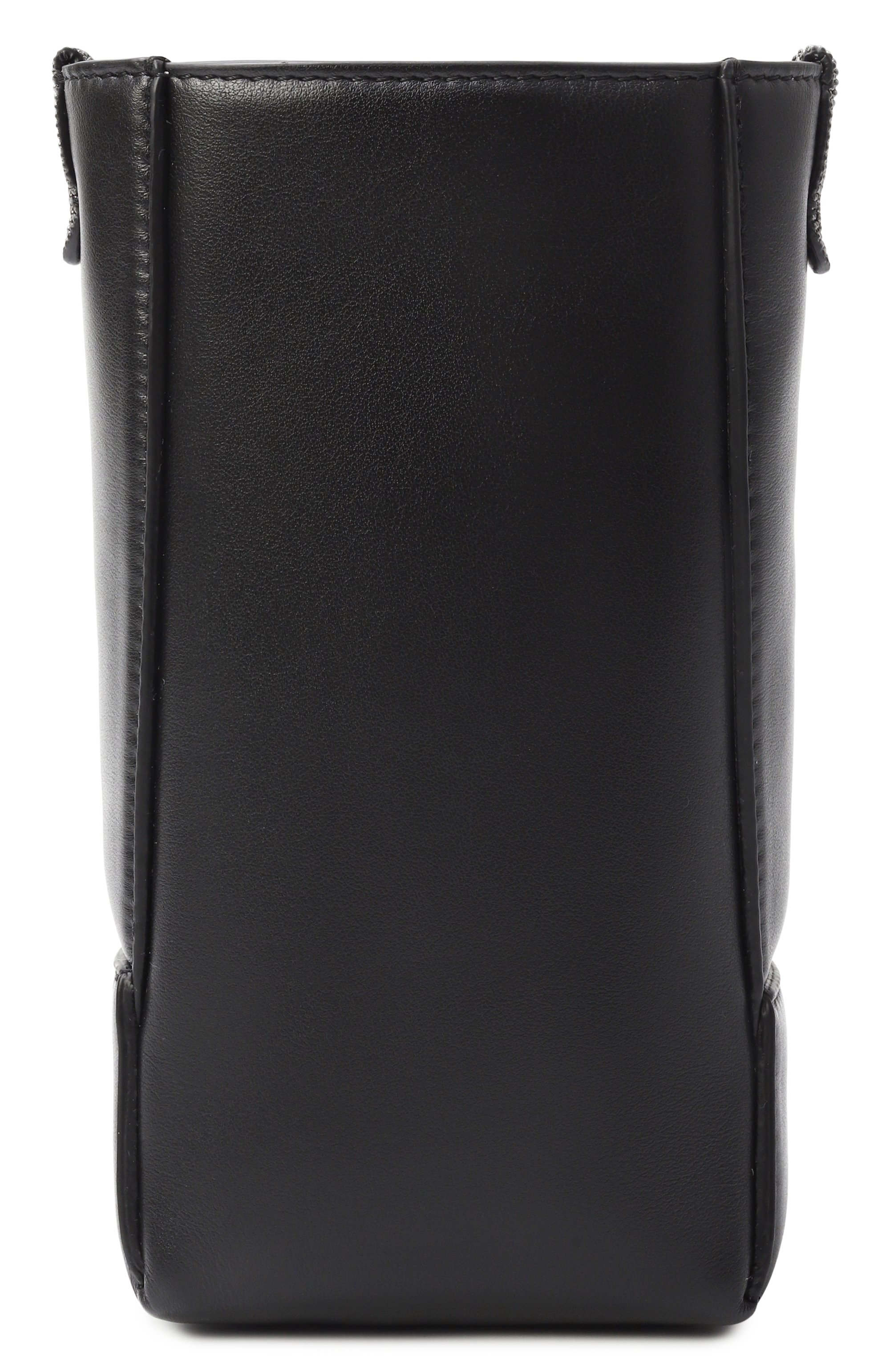 Кожаный чехол bc duo для телефона BRUNELLO CUCINELLI черного цвета по цене 128000 руб., арт. MWTKD2739P, фото 6 Кожаный чехол bc duo для телефона BRUNELLO CUCINELLI, арт. MWTKD2739P, фото 6